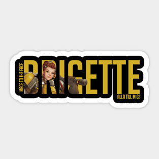 Brigette - Overwatch Sticker